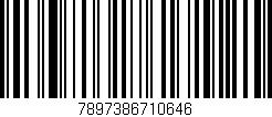 Código de barras (EAN, GTIN, SKU, ISBN): '7897386710646'