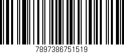 Código de barras (EAN, GTIN, SKU, ISBN): '7897386751519'