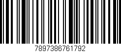 Código de barras (EAN, GTIN, SKU, ISBN): '7897386761792'