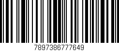 Código de barras (EAN, GTIN, SKU, ISBN): '7897386777649'