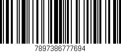 Código de barras (EAN, GTIN, SKU, ISBN): '7897386777694'