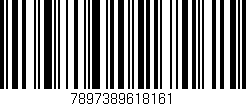 Código de barras (EAN, GTIN, SKU, ISBN): '7897389618161'
