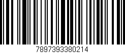 Código de barras (EAN, GTIN, SKU, ISBN): '7897393380214'