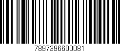 Código de barras (EAN, GTIN, SKU, ISBN): '7897396600081'