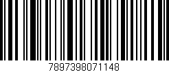 Código de barras (EAN, GTIN, SKU, ISBN): '7897398071148'