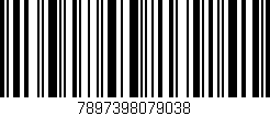 Código de barras (EAN, GTIN, SKU, ISBN): '7897398079038'