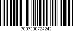 Código de barras (EAN, GTIN, SKU, ISBN): '7897398724242'