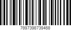 Código de barras (EAN, GTIN, SKU, ISBN): '7897398739468'