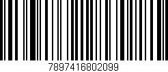 Código de barras (EAN, GTIN, SKU, ISBN): '7897416802099'