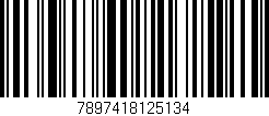 Código de barras (EAN, GTIN, SKU, ISBN): '7897418125134'