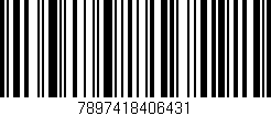 Código de barras (EAN, GTIN, SKU, ISBN): '7897418406431'