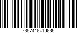 Código de barras (EAN, GTIN, SKU, ISBN): '7897418410889'