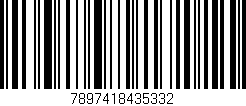 Código de barras (EAN, GTIN, SKU, ISBN): '7897418435332'