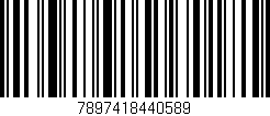 Código de barras (EAN, GTIN, SKU, ISBN): '7897418440589'