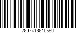 Código de barras (EAN, GTIN, SKU, ISBN): '7897418810559'