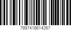 Código de barras (EAN, GTIN, SKU, ISBN): '7897418814267'