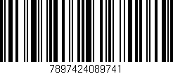 Código de barras (EAN, GTIN, SKU, ISBN): '7897424089741'