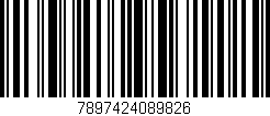 Código de barras (EAN, GTIN, SKU, ISBN): '7897424089826'