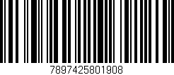 Código de barras (EAN, GTIN, SKU, ISBN): '7897425801908'