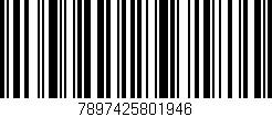 Código de barras (EAN, GTIN, SKU, ISBN): '7897425801946'