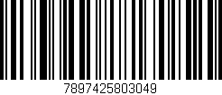 Código de barras (EAN, GTIN, SKU, ISBN): '7897425803049'