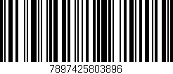 Código de barras (EAN, GTIN, SKU, ISBN): '7897425803896'