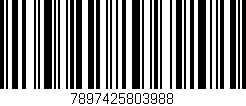 Código de barras (EAN, GTIN, SKU, ISBN): '7897425803988'
