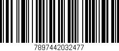 Código de barras (EAN, GTIN, SKU, ISBN): '7897442032477'