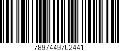 Código de barras (EAN, GTIN, SKU, ISBN): '7897449702441'