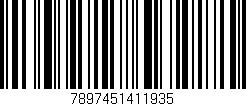 Código de barras (EAN, GTIN, SKU, ISBN): '7897451411935'