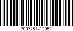 Código de barras (EAN, GTIN, SKU, ISBN): '7897451412857'
