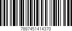 Código de barras (EAN, GTIN, SKU, ISBN): '7897451414370'