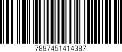Código de barras (EAN, GTIN, SKU, ISBN): '7897451414387'