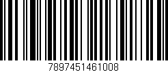 Código de barras (EAN, GTIN, SKU, ISBN): '7897451461008'