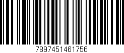 Código de barras (EAN, GTIN, SKU, ISBN): '7897451461756'