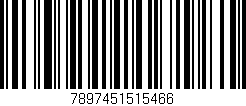 Código de barras (EAN, GTIN, SKU, ISBN): '7897451515466'
