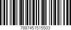 Código de barras (EAN, GTIN, SKU, ISBN): '7897451515503'