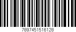 Código de barras (EAN, GTIN, SKU, ISBN): '7897451516128'