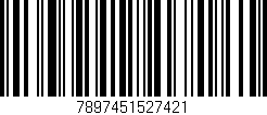 Código de barras (EAN, GTIN, SKU, ISBN): '7897451527421'