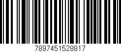 Código de barras (EAN, GTIN, SKU, ISBN): '7897451528817'