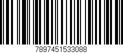 Código de barras (EAN, GTIN, SKU, ISBN): '7897451533088'