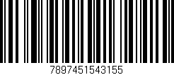 Código de barras (EAN, GTIN, SKU, ISBN): '7897451543155'