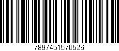 Código de barras (EAN, GTIN, SKU, ISBN): '7897451570526'
