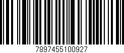 Código de barras (EAN, GTIN, SKU, ISBN): '7897455100927'
