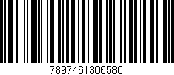 Código de barras (EAN, GTIN, SKU, ISBN): '7897461306580'