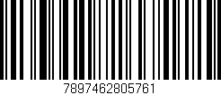 Código de barras (EAN, GTIN, SKU, ISBN): '7897462805761'