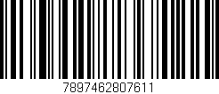 Código de barras (EAN, GTIN, SKU, ISBN): '7897462807611'