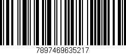 Código de barras (EAN, GTIN, SKU, ISBN): '7897469635217'