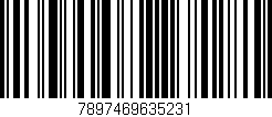 Código de barras (EAN, GTIN, SKU, ISBN): '7897469635231'