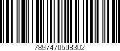 Código de barras (EAN, GTIN, SKU, ISBN): '7897470508302'